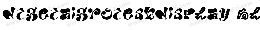 DTGetaiGroteskDisplay Black字体转换